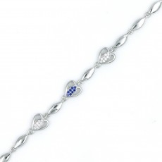 Sterling Silver Bracelet for Girls and Women's 